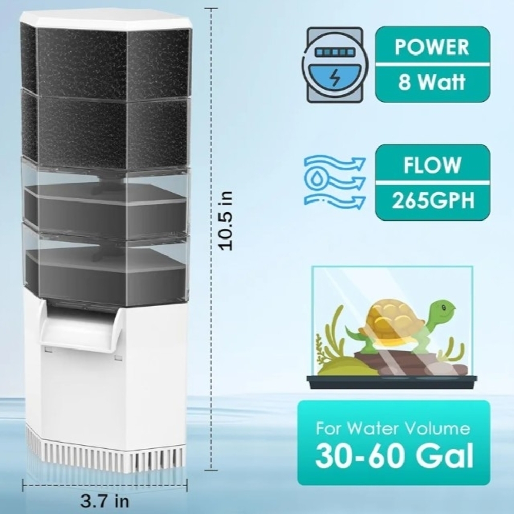 Vcraze  Reptile Tank Filter